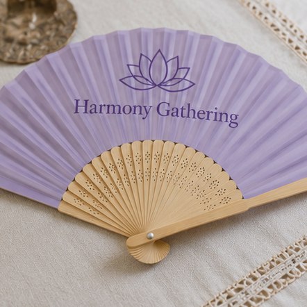 Customized bamboo fans for cultural & religious events
